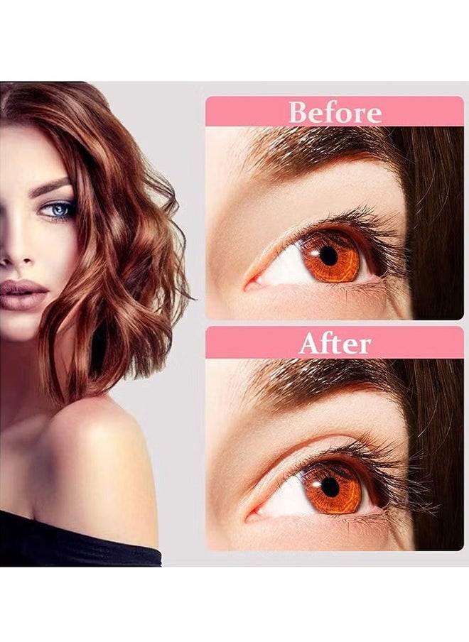 HY Eyelid Tape, Invisible Double Eyelid Lift Strips Instant Eyelid Stickers, Self-Adhesive Eye Tapes Fiber for Hooded Droopy Uneven Mono-eyelids, Big Eye Tools with Fork Rods & Tweezers 1200 Pcs  - Image 5