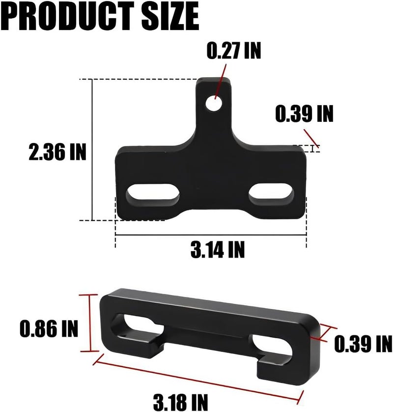 LS Valve Spring Compressor Tool, Automotive Valve Seal Adjustment Installation Tools, Aluminum Alloy Valve Spring Removal Kit, Car Tuning Accessories Compatible with LS1 LS2 LS3 LS6 Engines - Image 3