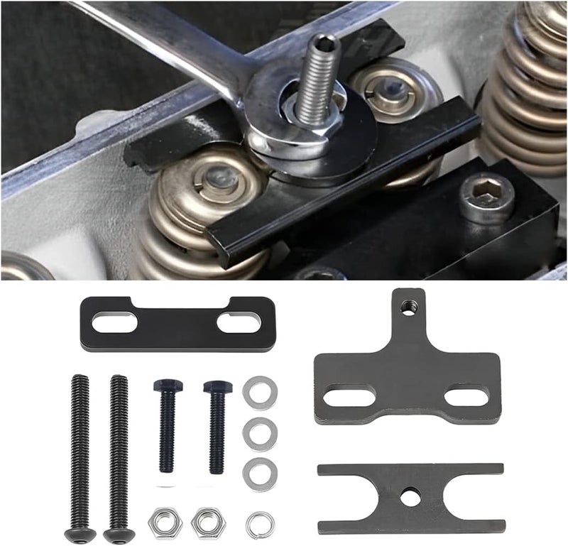 LS Valve Spring Compressor Tool, Automotive Valve Seal Adjustment Installation Tools, Aluminum Alloy Valve Spring Removal Kit, Car Tuning Accessories Compatible with LS1 LS2 LS3 LS6 Engines - Image 1