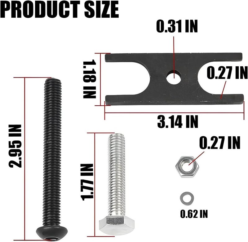 LS Valve Spring Compressor Tool, Automotive Valve Seal Adjustment Installation Tools, Aluminum Alloy Valve Spring Removal Kit, Car Tuning Accessories Compatible with LS1 LS2 LS3 LS6 Engines - Image 2