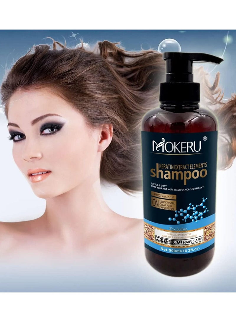موكيرو شامبو الكيراتين للاستخدام اليومي من موكيرو مع التنظيف العميق والعناية بالترطيب - Image 2