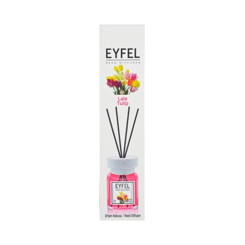 Eyfel Reed Diffuser Tulip Lale Perfume Aroma Home Fragrance- 120ml - Image 1