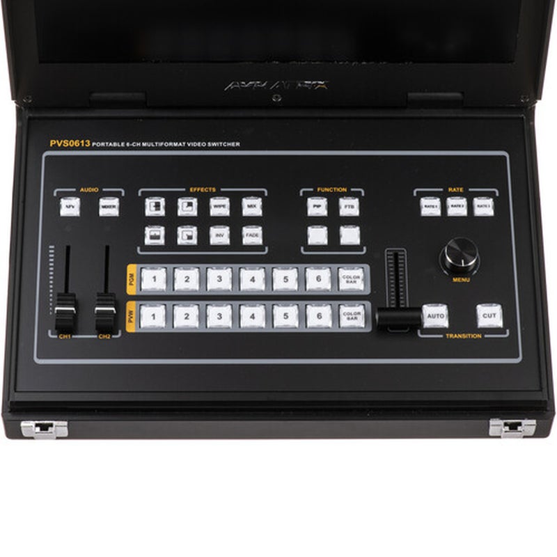 AVMATRIX Portable 6-Channel SDI/HDMI Multi-Format Video Switcher - Image 2