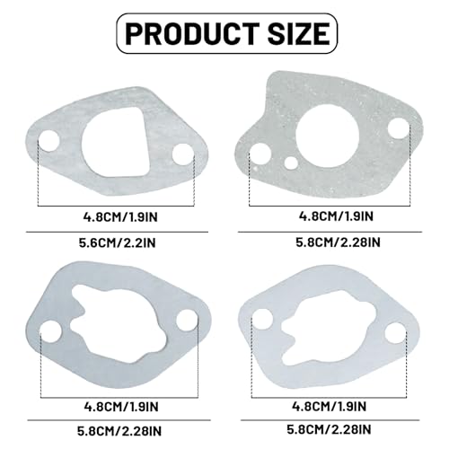 SYOWADA GX160 Engine Carburetor Gasket Kit Replacement for Honda Generator Engine GX120 GX160 GX200 Predator 212cc 224cc Ct200u Bt200x Baja MB165 MB200 20 Pcs - Image 2