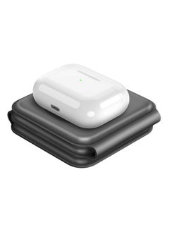 Bazic Gomag Trio 3-In-1 Foldable Magnetic Wireless Charger 15w Grey  - Image 2