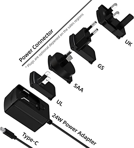 MeLE 12V 2A DC to AC Power Adapter with Type C Port and UL UK GS SAA Standard Plugs for MeLE Mini PC Computer Quieter2 Quieter3 - Image 3