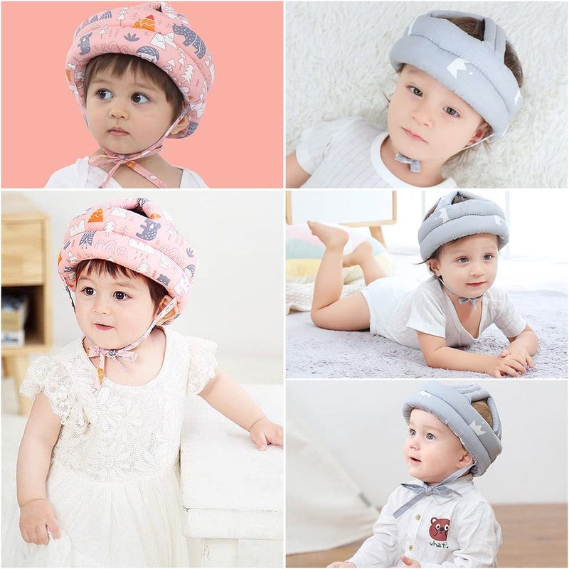 Tyuodna Baby Helmet - Breathable 360° Anti-Collision Head Protection for 6 Months and Up, Adjustable Hat for Toddlers, Learning and Running - Image 4
