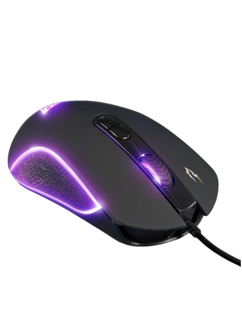 GAMDIAS - Zeus E3 RGB Gaming Mouse 3,200 DPI + NYX E1 Gaming Mouse Pad 23.5 X 18 CM - Image 1