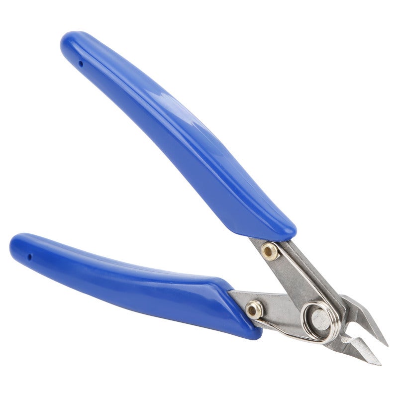 JY Model Cutter 5mm² Shearing Capacity PVC Handle - Chrome Vanadium Steel Dipped Grip Oblique Mouth Pliers for Electronic Repair Jewelry Processing DIY - Image 5