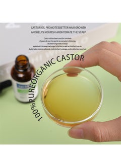 DR.MIDER Organic Castor Oil Eyebrow and Eyelash Serum- Stimulates the Growth of Eyelashes, Eyebrows and Hair-Natural Skin Moisturizer and Hair Treatment  - Image 4