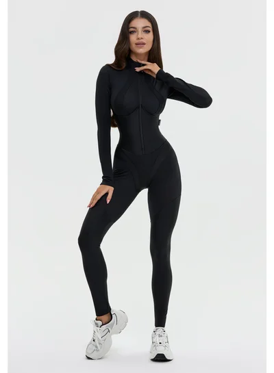 Bona Fide Bona Fide One Piece Workout Jumpsuits for Women - Athletic Romper Jumpsuit with Tummy Control for Yoga, Gym