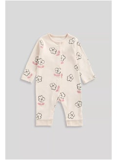 mothercare My First Pink Footless Sleepsuits - 3 Pack  - Image 3
