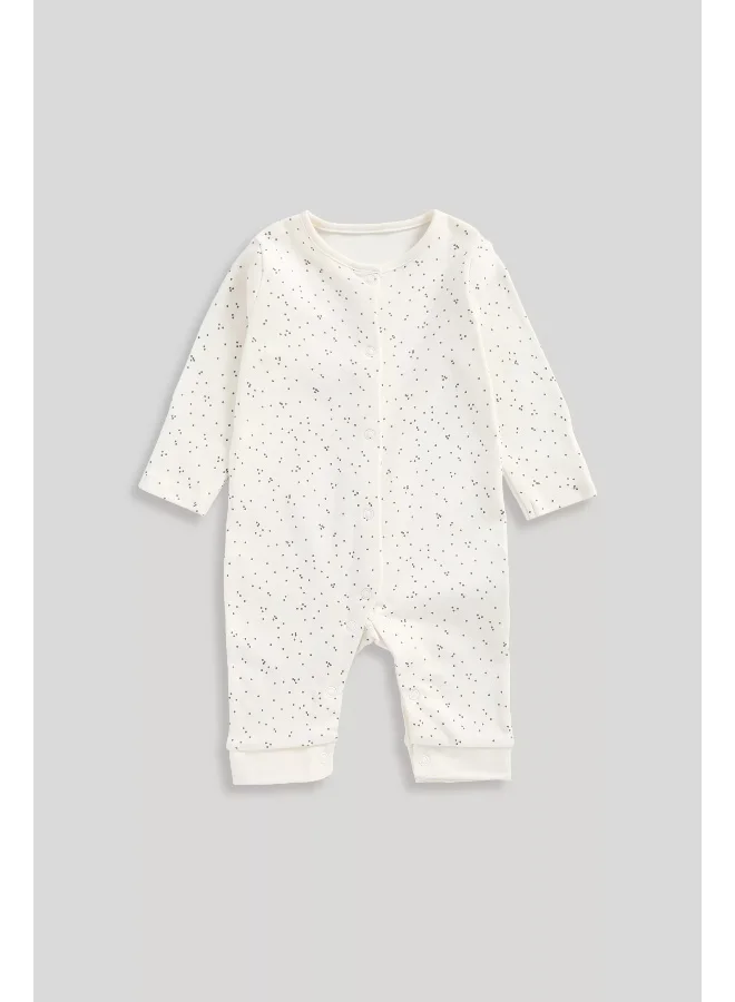 mothercare My First Pink Footless Sleepsuits - 3 Pack