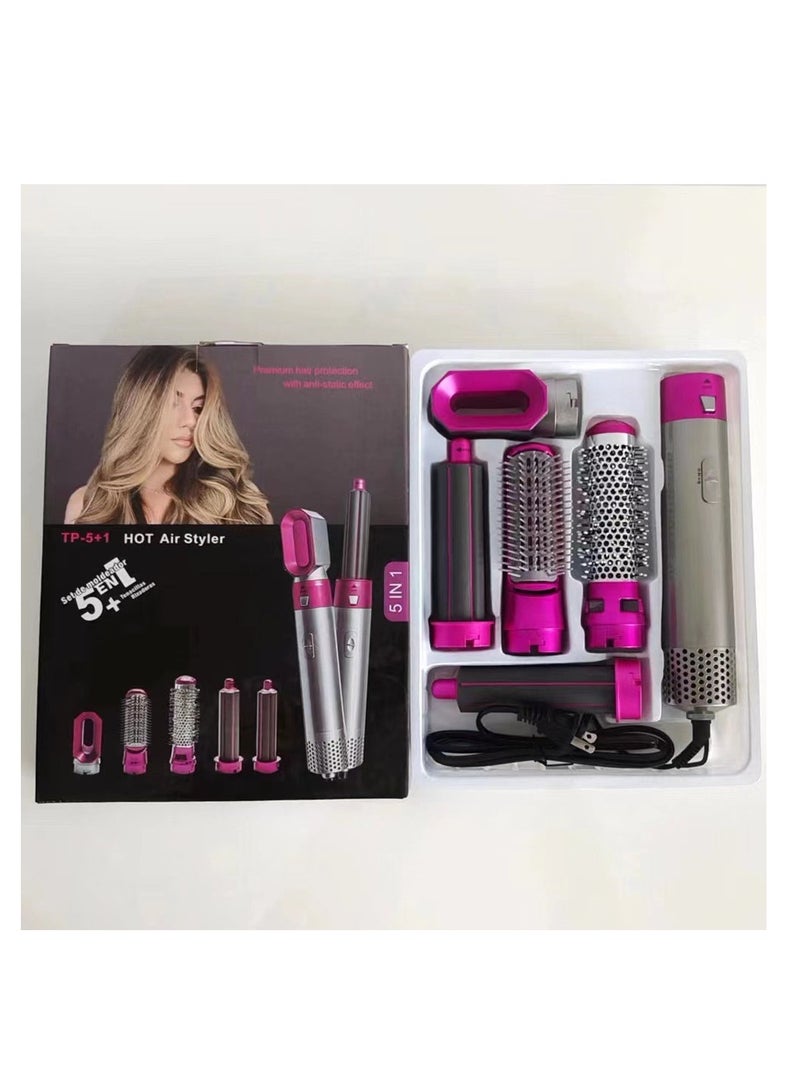 general Hot Comb 5-in-1 Hot Hair Dryer Comb, Automatic Perm Roll, Straightening Plate, Hair Suction Stick, Wet  Dry - Image 2