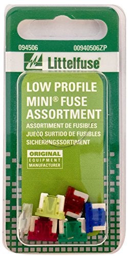 Littelfuse 00940506ZP Low Profile Mini Fuse Assortment, 6 Piece - Image 1