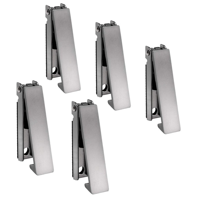 RecPro RV Stainless Steel Baggage Door Catch Latch  Square 5 Pack