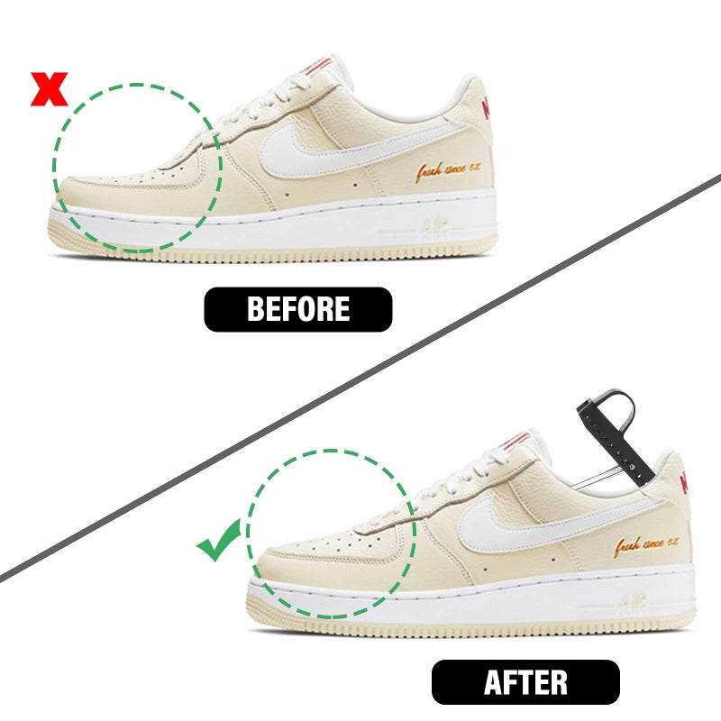 YOLOPLUS+ Plastic Shoe Stretcher Men,10 Pairs Adjustable Shoe Trees for Men Portable Shoe Tree Shaper Stretchers Holder - Image 5