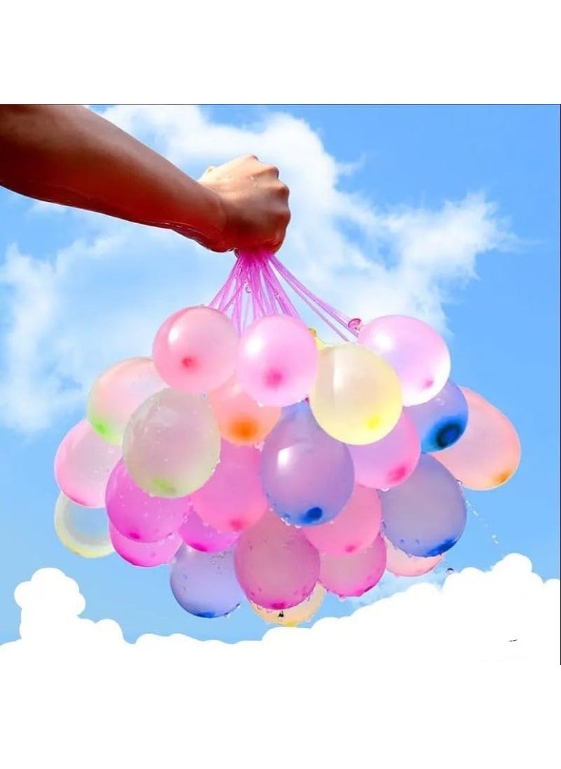 Generic 37 PCS QuickFill Water Balloons SelfSealing Multicolor Fast Easy Outdoor Fun for Kids Holi Multicolor Big  - Image 3