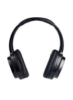 GREEN LION San Siro Wireless Headphone,300mAh Earphone Capacity, 10m Working Distance, 2.5 Hours Charging Time, 30 Hours Play Time, Comfortable, Lightweight, Microphone - Black  - Image 1