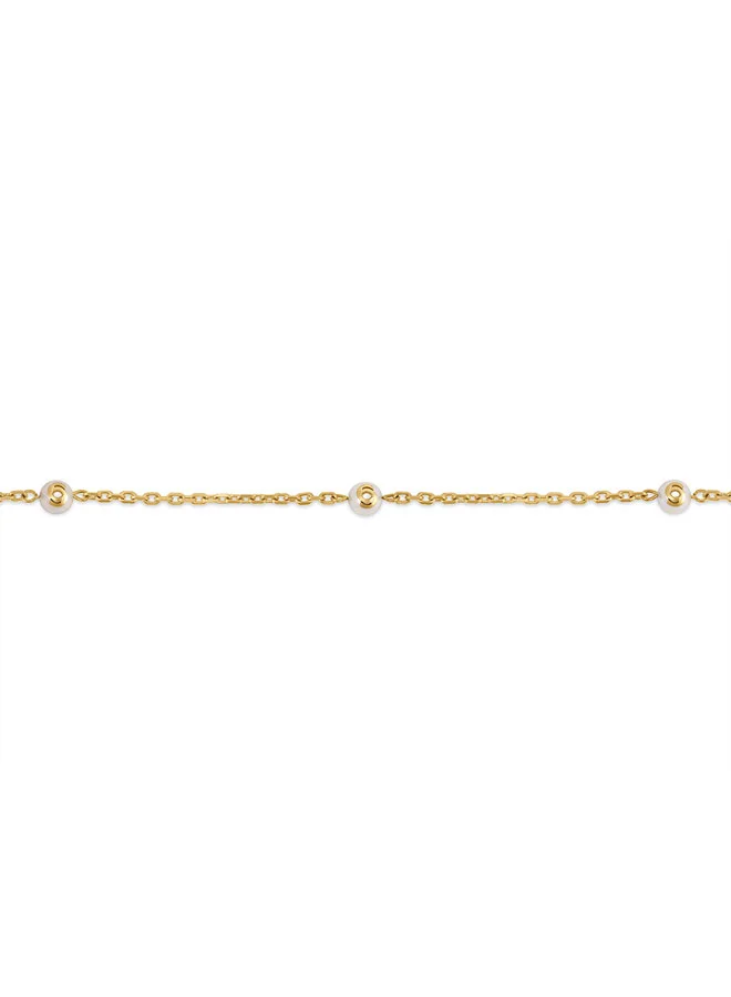 شيروتي 1881 Noemi Gold Double Chain Bracelet for Women