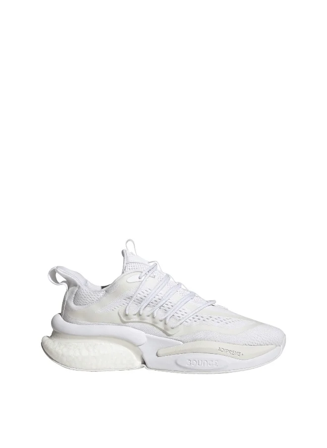 Adidas Adidas Alphaboost V1 White Running Shoes For Men 6.5