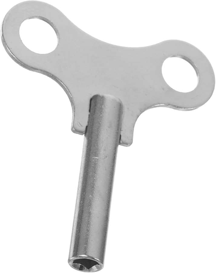 Antique Clock Winding Key Tool Durable Brass Repair Accessory for Mechanical Wall Clocks - Image 1