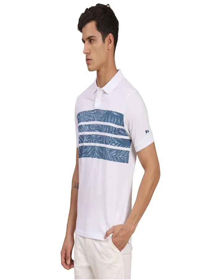 Dennis Lingo Striped Polo T-Shirt by Styli