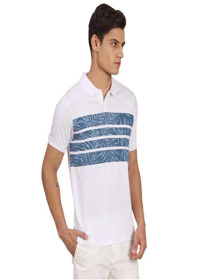 Dennis Lingo Striped Polo T-Shirt by Styli