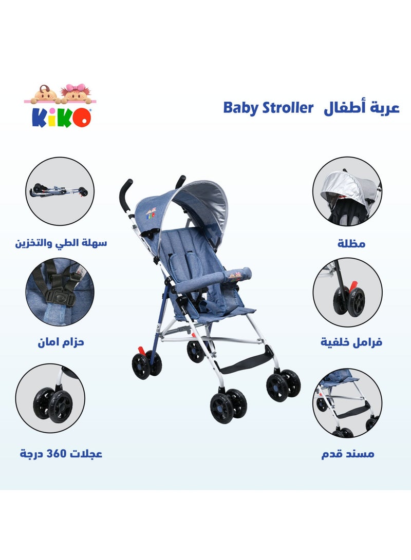 KIKO LIGHT  BUGGY 8 WHEELS  (6 M + ) - Blue - Image 2