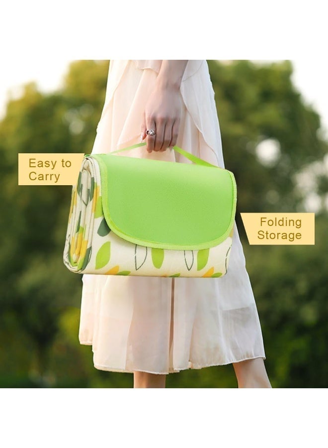 Picnic Mat Picnic Blanket Waterproof Beach Rug150cmx200cm ,200cmx200cm Picnic Mat Washable Lightweight with Handle Checkered for Hiking Travelling Outdoor Camping,Parks - Image 3