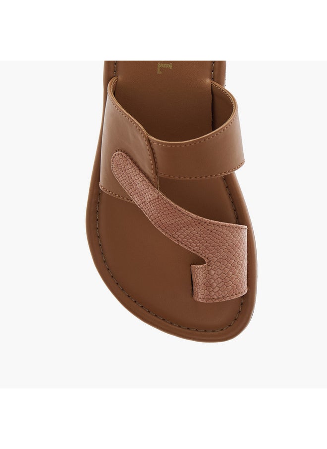LBL by Shoexpress Boys Strap Detail Slip-On Arabic Sandals  - Image 3