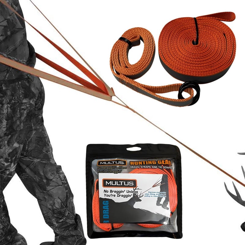 MULTUS Deer Drag Harness Quick and Easy to Use Hunting Gear for Deer Hunters - Image 1