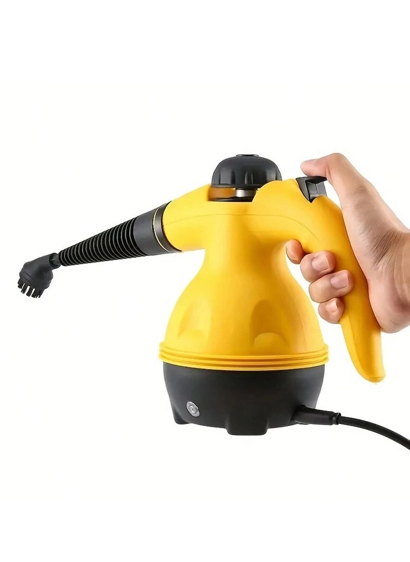 Generic - High-Temperature Pressurized Steam Cleaner with 9 Accessories – For Stain Removal, Curtains, Car Seats, Floors, and Windows - Image 1