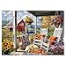 Larkipuzz Beautiful Country Cottage Puzzles for Adults 1000 Pieces Colorful Flower Landscape Jigsaw Puzzle Impossible Dog Cat Art Puzzles - Image 4