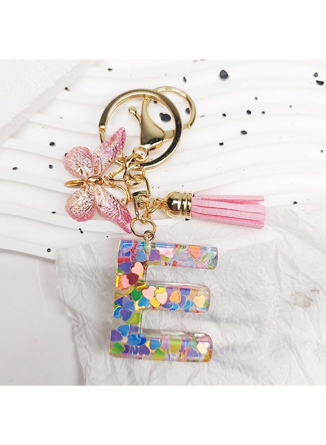 4 Pcs Letter Charm Accessories for Stanley Cup with Handle, Initial Name ID Personalized Handle Charm for Stanley Tumbler (Pink) - Image 3