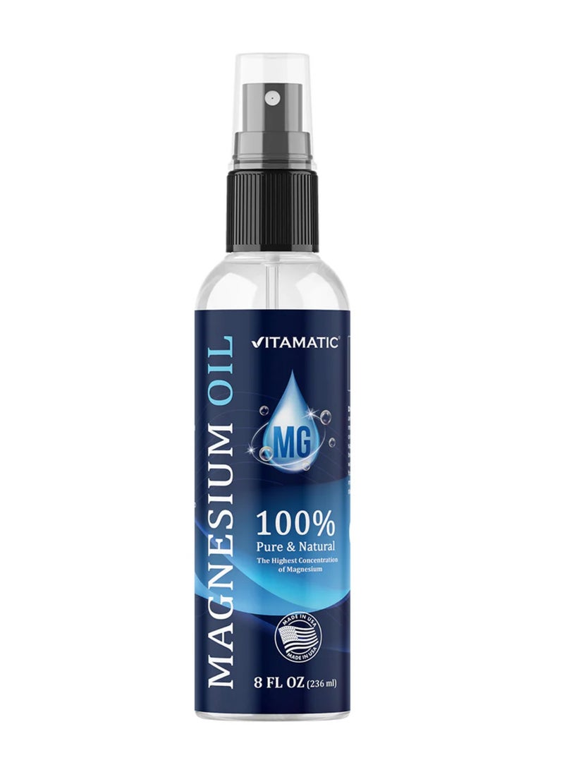 Vitamatic Magnesium Oil 8 fl oz (236 ml)