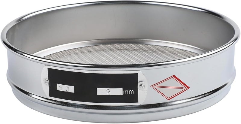 All item simple matching build Stainless Steel Laboratory Test Sieve 20cm Chrome-Plated Frame 10-100 Mesh Aperture for Particle Size Analysis in Food, Soil, Sand, Minerals, Grain, Powder(10 Mesh) Medium weight Flexible usage build Storage transit efficiency build Strong durable raw material Light durable upgraded substance Global upgraded economical craftsmanship Ready varied options Multi-style matching design Integrated local logistics Fade proof KSA market compliant quality Global standard quality Stain resistant Shock rubber edge All condition fit Global assorted color picks Wide range compatible material Different assemble options High strength upgraded material Moisture wear upgraded quality Climate adapted delivery plan Good ventilation Market demand focused build Authorized haulage delivery - Image 1