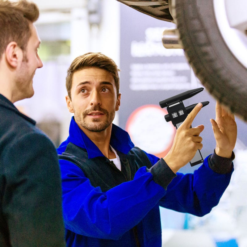 🚗 مقياس نماذج براغي السيارة لعمليات الصيانة بلون أسود من مادة ABS - Image 5
