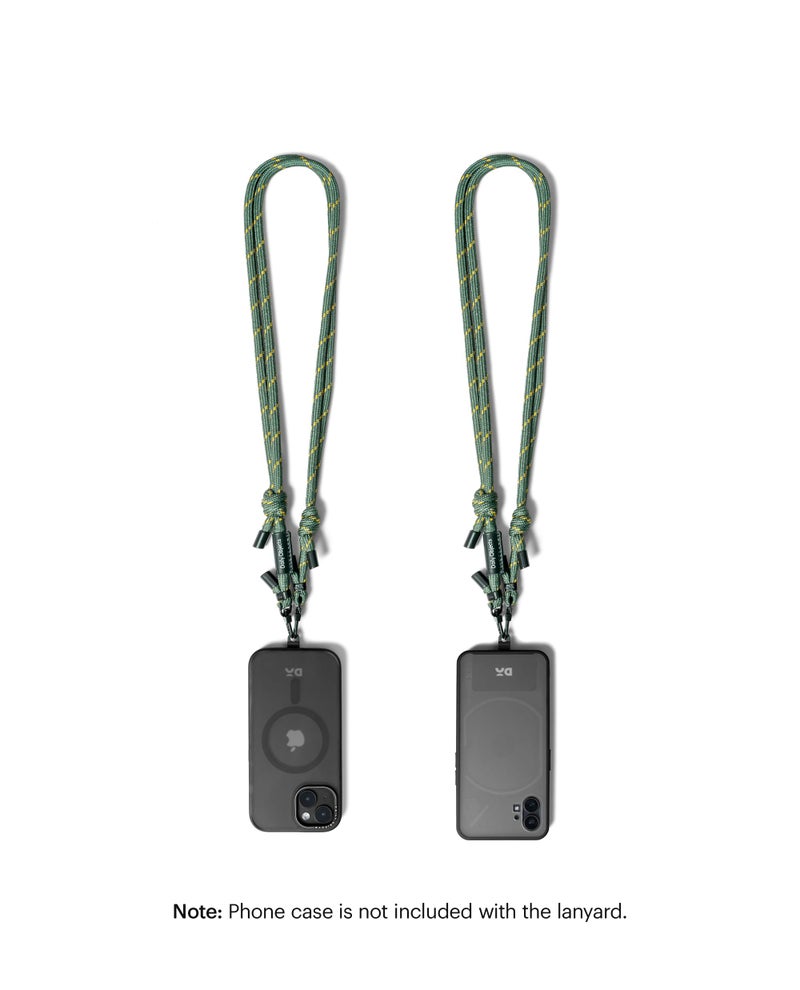 DailyObjects Green Crossbody Phone Lanyard - Cord | Phone Necklace Comfortable Around The Neck, Compatible with All Smartphones | Phone case is not included - Image 2
