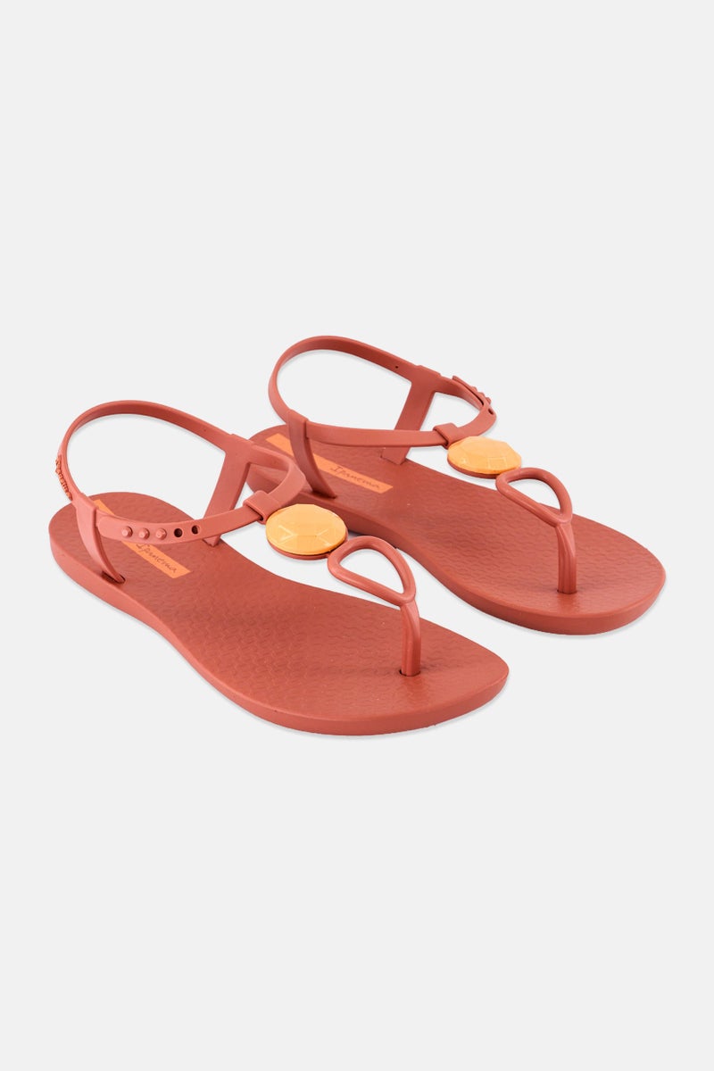 Ipanema Women Velcro Closure Sandal, Blush - Image 1
