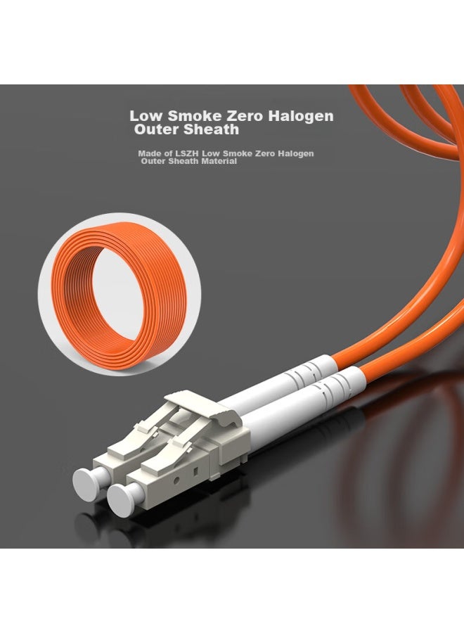 Sk-link Fiber Optic Patch Cable, Lc-lc Gigabit Multi-mode Dual-core Upc Fiber Optic Cable, 2 Transceiver Pigtail, 50/125um Low Zero Halogen, 20 Meters, Sk-tx1gmm - Image 5
