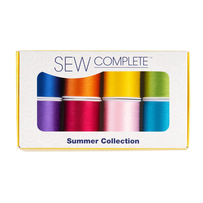 Superior Threads Sew Complete Polyester Sewing Quilting Thread 300 Yard Spool 8-Pack (Summer) - Image 2