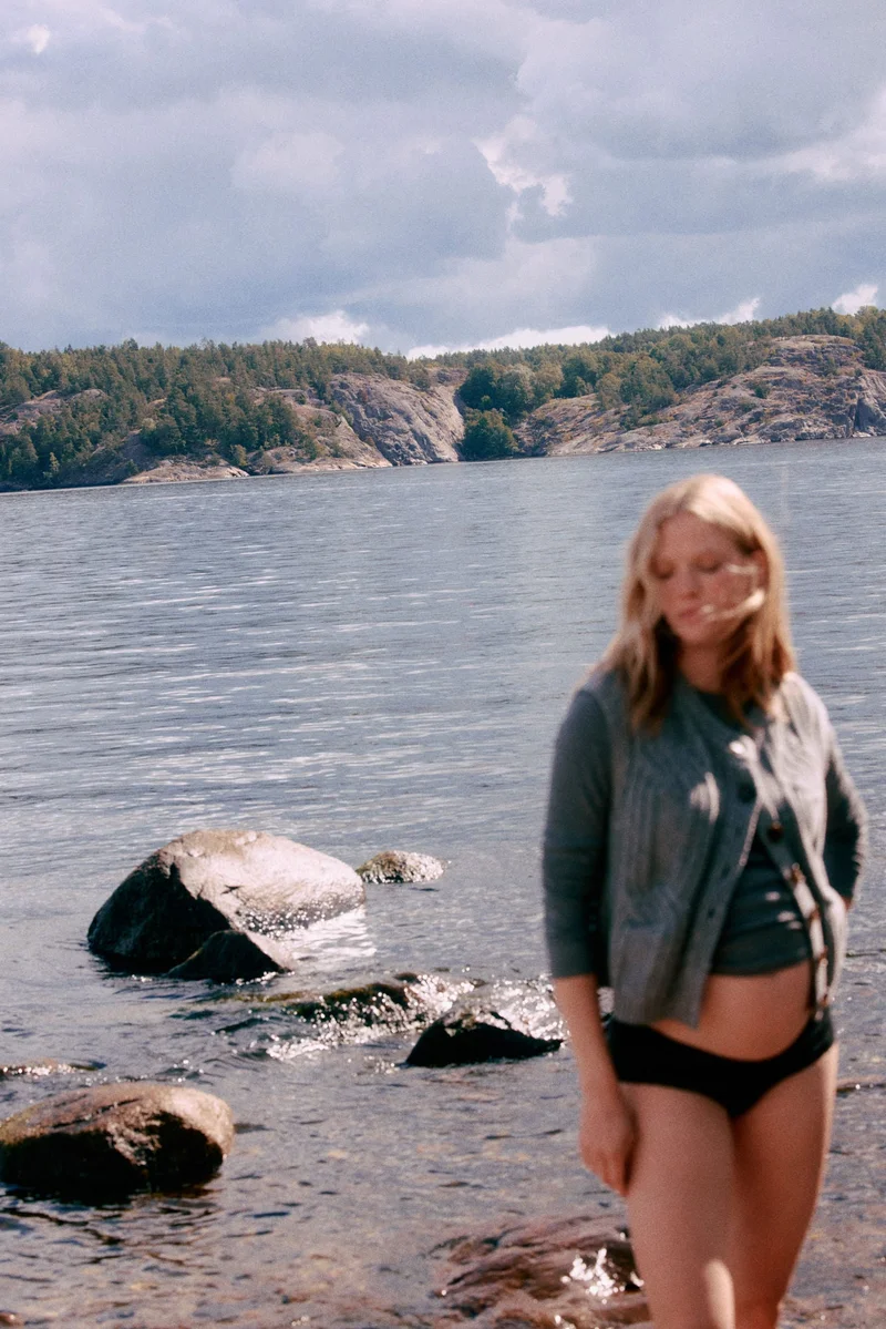 H&M MAMA Ribbed jersey top