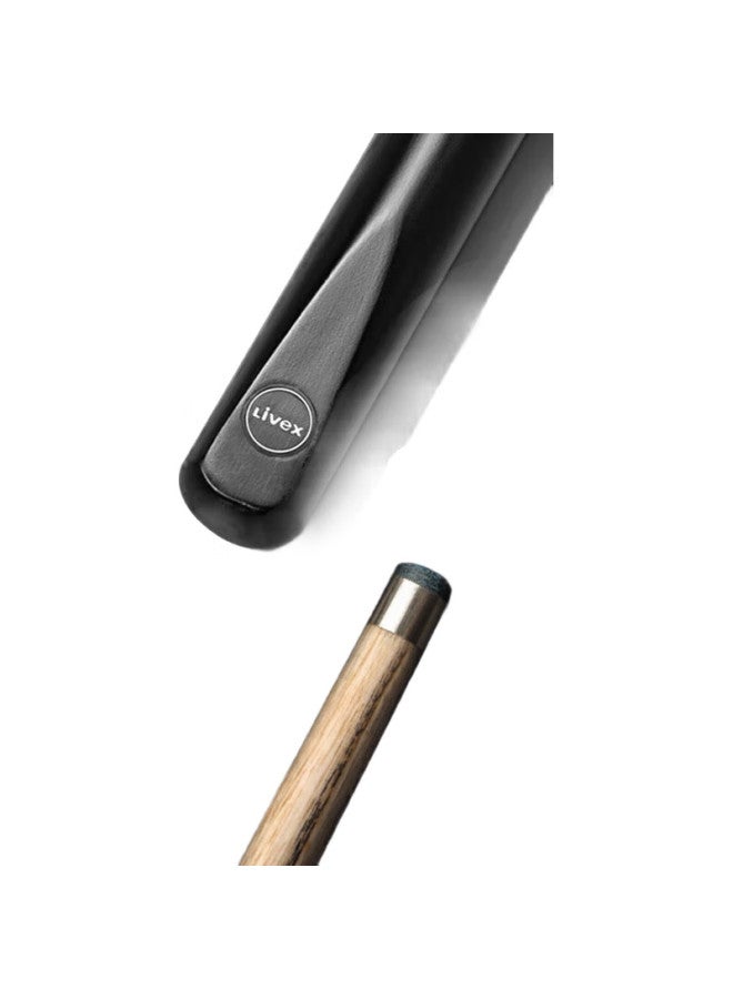 Livex Black Pool Cue, Chinese 8-ball Pool Cue, Snooker Cue, Small Tip, Chinese 8-ball Pool Cue - Image 2