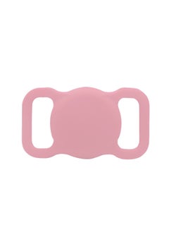 For Airtag Apple Locator Silicone Case Apple Pet Tracker Case-Colour:Pink-Applicable Model:2.5cm Collar Mouth