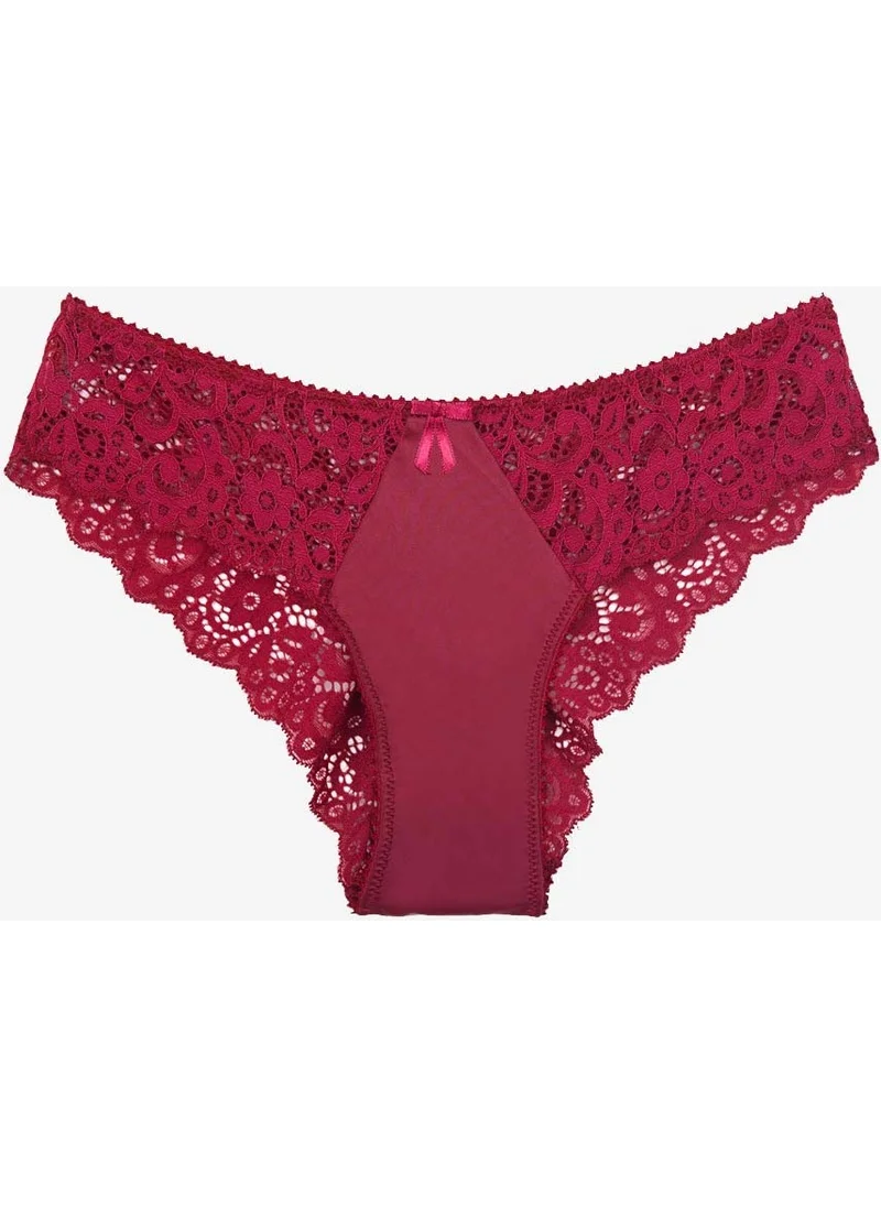 Ayyıldız Crescent 3651 Claret Red Panties