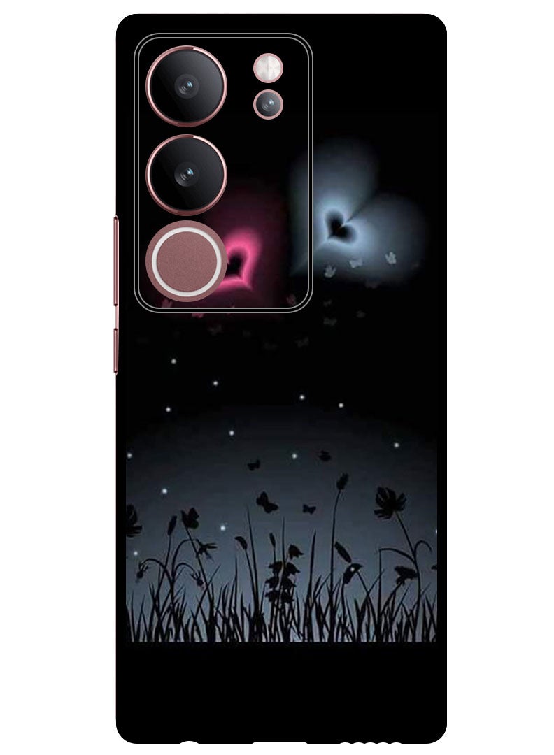 Theodor Protective Case Anti Scratch Shock Proof Bumper Cover For Vivo S17 - S17 Pro Two Hearts (2)  - Image 1