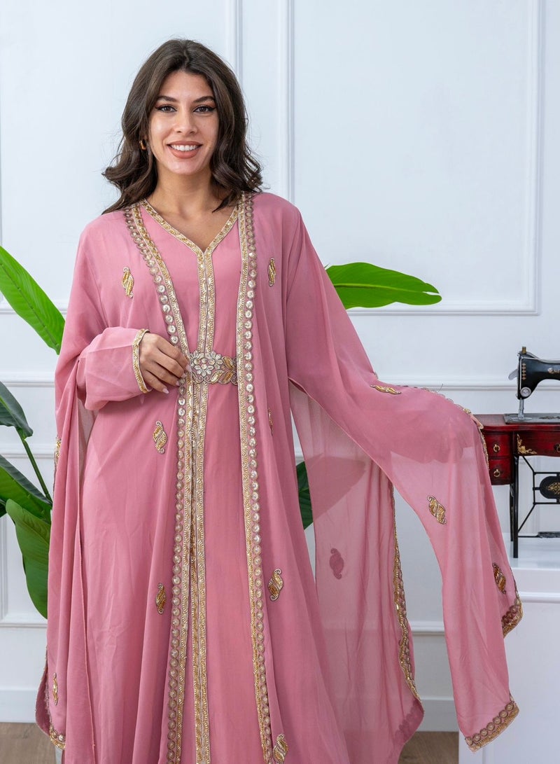 AL BENT AL SHARQIEH kaftan , arabian dress 