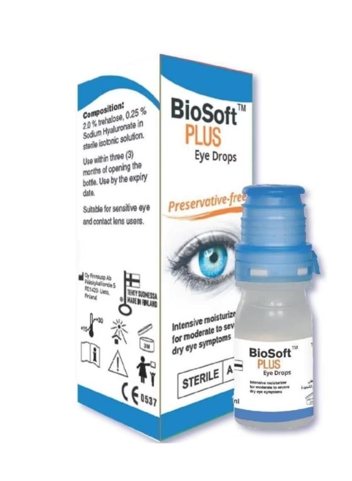 Biosoft Plus Eye Drops 10 Ml