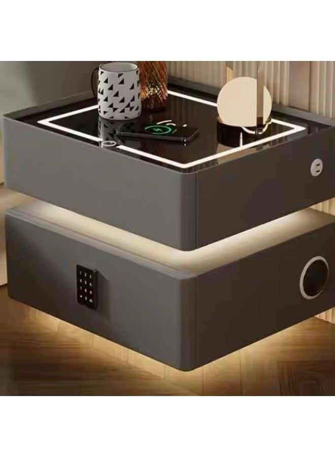 Smart Nightstand with Wireless Charging and Bluetooth Speaker - Image 2